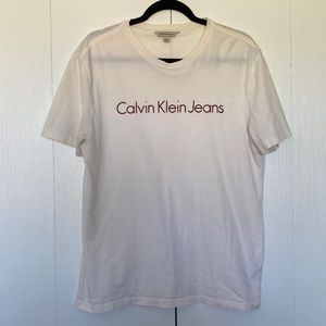 large Calvin Klein jeans T-shirt